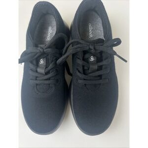 Allbirds Wool Runners Natural Black Womens Size W8 Running Walking Sneakers
